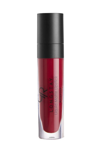 Golden Rose Longstay Liquid Matte Lipstick No: 30 Ruby Red - Likit Mat Ruj - 8691190856304 - Golden Rose