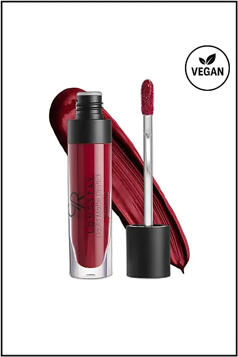Golden Rose Longstay Liquid Matte Lipstick No: 30 Ruby Red - Likit Mat Ruj - 8691190856304 - 2
