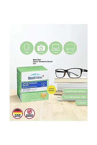 Gözlük Kask Cam Ekran Temizleme Mendili 208 Adet 4 Kutu - 2