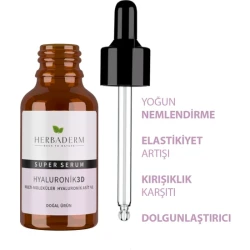 Herbaderm Hyaluronik 3D Superserum Yüz Serumu 30 ml - 2