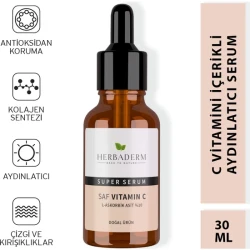 Herbaderm Saf Vitamin C Superserum Yüz Serumu 30 ml - Herbaderm