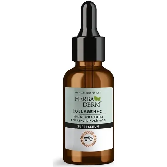 Herbaderm Superserum Collagen+C Yüz Serumu 30 ml - 2