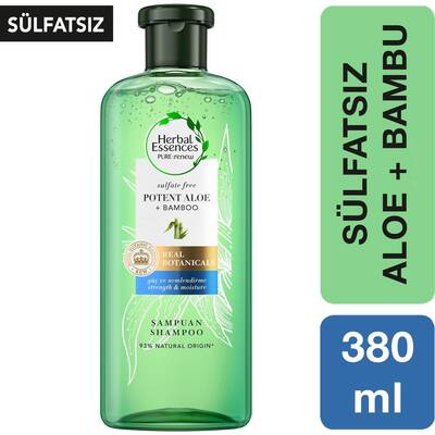 Herbal Essences Şampuan Güç ve Nemlendirme 380 ML - 2