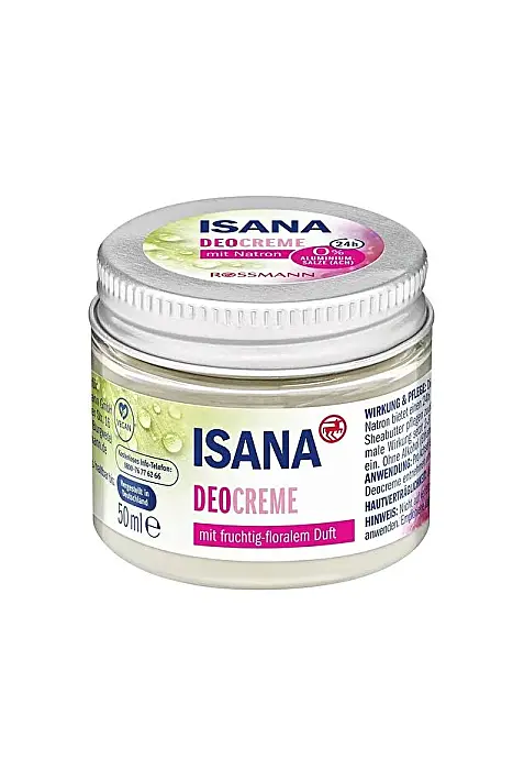 ISANA Deodorant Krem Sodyum Karbonatlı 50 Ml 2Li - 2