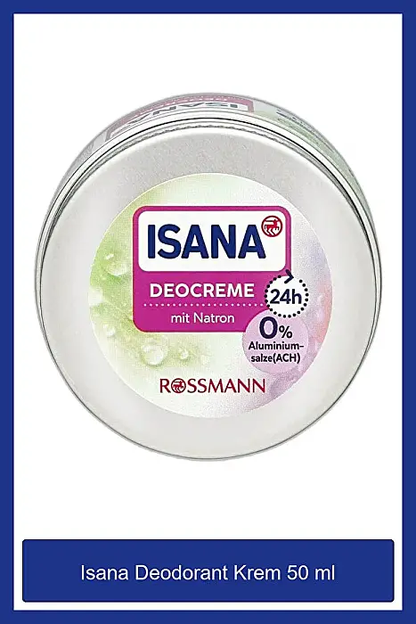 ISANA Deodorant Krem Sodyum Karbonatlı 50 Ml 2Li - 4