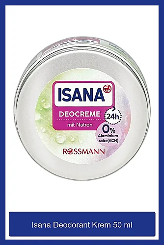 ISANA Deodorant Krem Sodyum Karbonatlı 50 Ml - 4