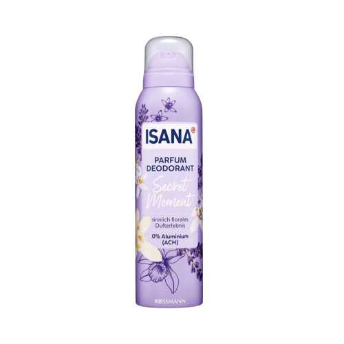 Isana Deodorant Secret Moment Lavanta ve Vanilya 150 ml - Rossmann