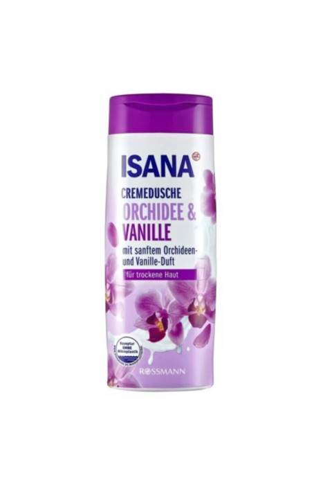 ISANA Duş Jeli Kremi Orkide Ve Vanilya Özü Kuru Cilt Nemlendirme 300 Ml - 1