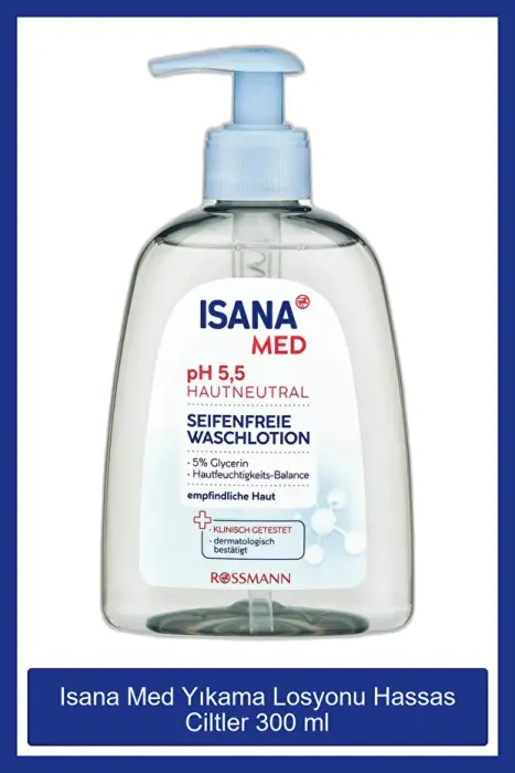ISANA Med Yıkama Losyonu Hassas Ciltler 300 ml - 1