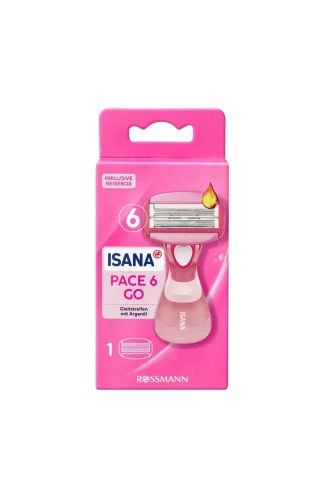 Isana Pace 6 Kadın Tıraş Bıçağı Mini 6 Bıçaklı 1 Adet 