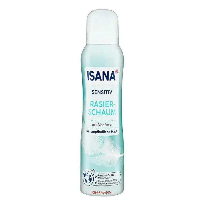 Isana Tıraş Seti - 6 Bıçaklı Tıraş Bıçağı Aloe Veralı Tıraş Köpüğü 150 ml - 2