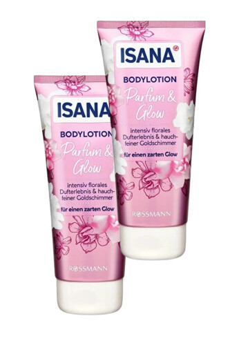 Isana Vücut Losyonu 200ml Parfüm ve Glow x 2 Adet - ISANA