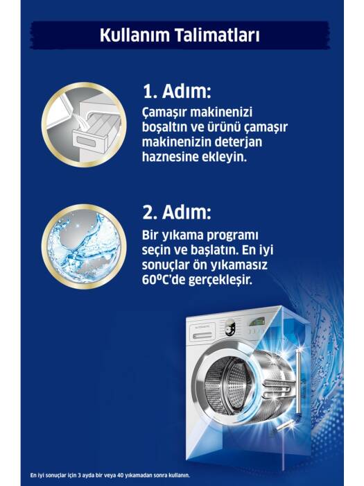 K2r 5 i 1 Arada Çamaşır Makinesi Temizleyicisi 2 Kullanımlık (1 x 163 g) - 3