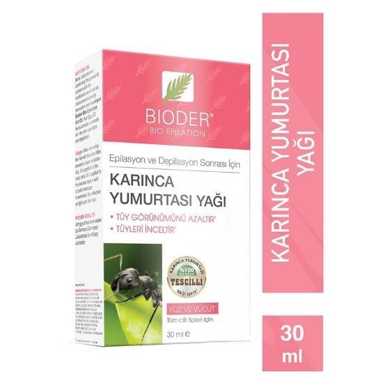 Bioder Tüy Azaltıcı Karınca Yağı Yumurtası 30 ml - 1