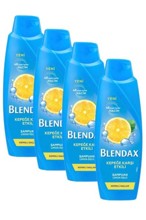 Kepeğe Karşı Etkili Limon Özlü Şampuan 4 X 500 Ml - 1