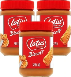 Lotus Biscoff Spread Original 400 gr x 3 - Lotus