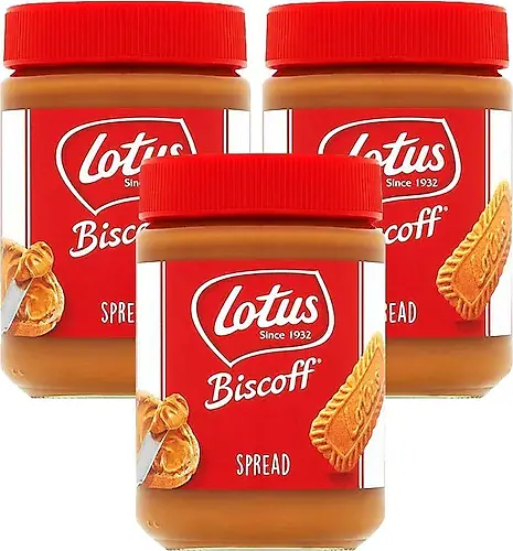 Lotus Biscoff Spread Original 400 gr x 3 - 1