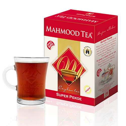 Mahmood Tea Super Pekoe Ithal Seylan Dökme Çayı 800 G ve Bardak - 1