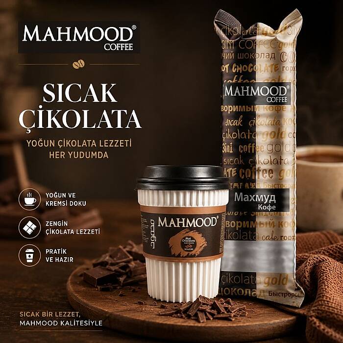  Mahmood Bardak Sıcak Çikolata 20 G x 6 Adet - 3