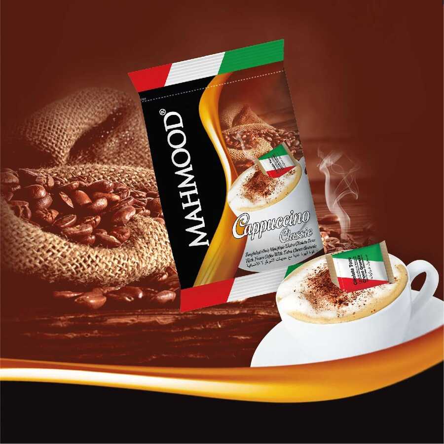 Mahmood Cappuccino Çikolata Parçacıklı 25gr x 20 adet - 7