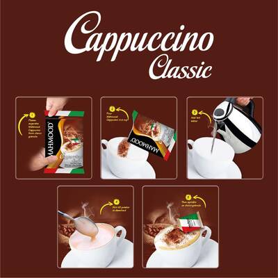Mahmood Cappuccino Çikolata Parçacıklı 25gr x 20 adet - 6