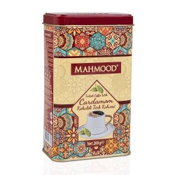Mahmood Coffee Kakuleli Türk Kahvesi Metal Kutu 200 Gr - 1
