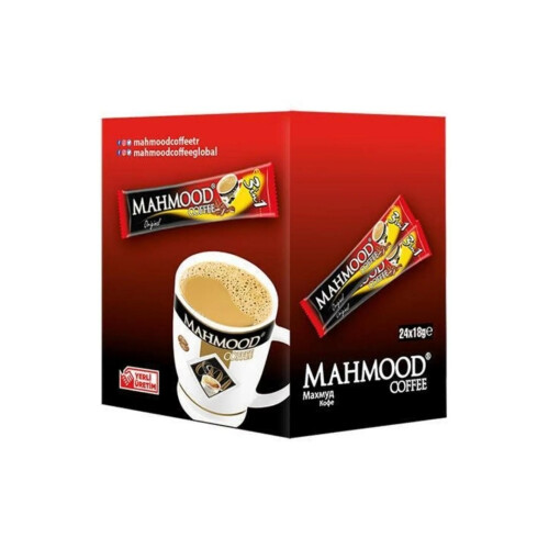 Mahmood Coffee 3ü 1 Arada Hazır Kahve 24 Adet x 18 G - 0