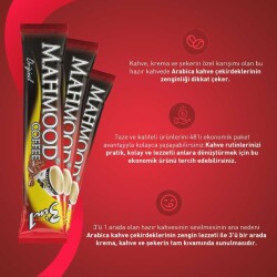 Mahmood Coffee 3'ü 1 Arada Hazır Kahve 48 Adet x 18 G - 4