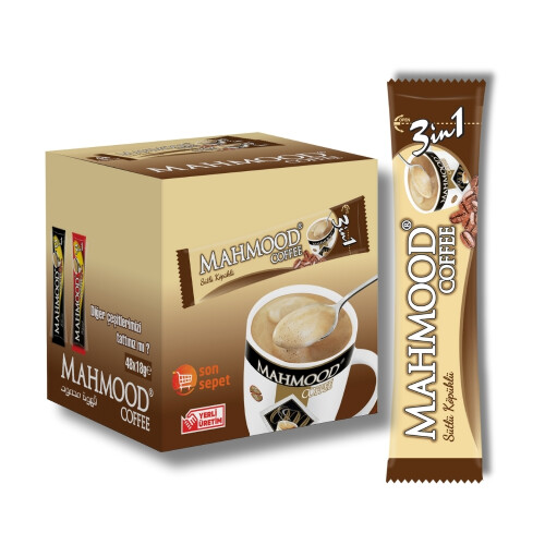 Mahmood Coffee 3'ü 1 Arada Sütlü Köpüklü Hazır Kahve 48 Adet x 18 G - 3
