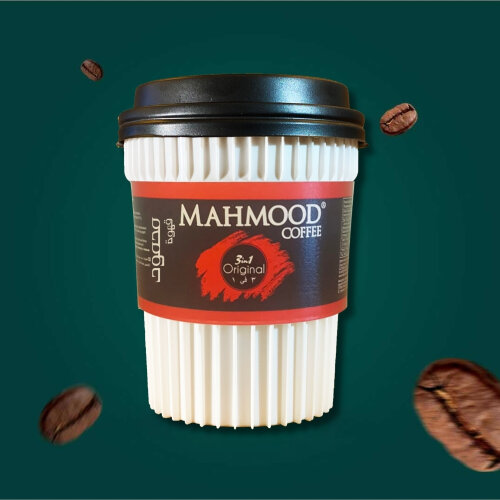 Mahmood Coffee 3'ü 1 Arada Hazır Kahve Karton Bardak 18 G x 6 Adet 