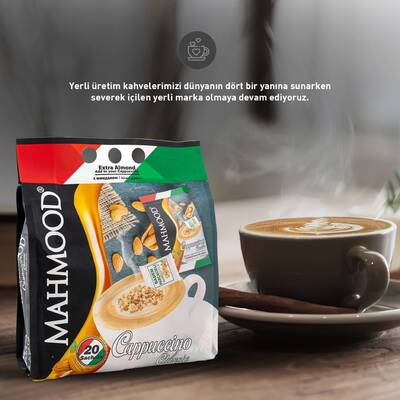 Mahmood Cappuccino Bademli 25 Gr x 20 Adet - 4