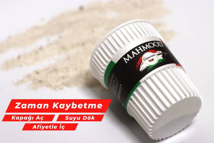 Mahmood Coffee Cappuccino Klasik Karton Bardak 25 Gram x 6 Adet - 2