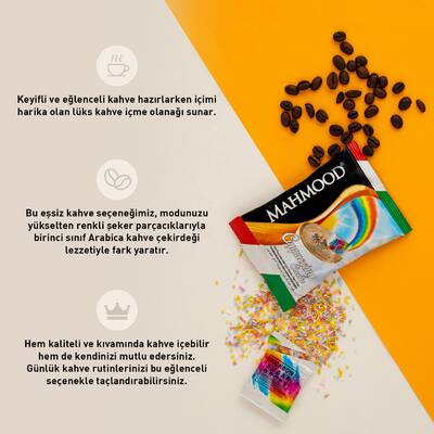 Mahmood Coffee Cappuccino Rainbow 25 G x 20 adet - 4