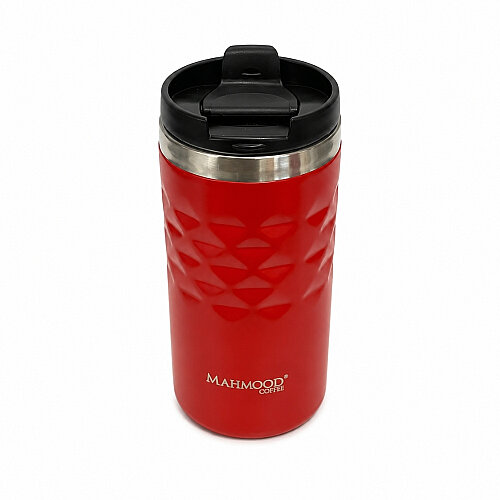 Mahmood Coffee Çelik Termos Kırmızı 300 ml - 2