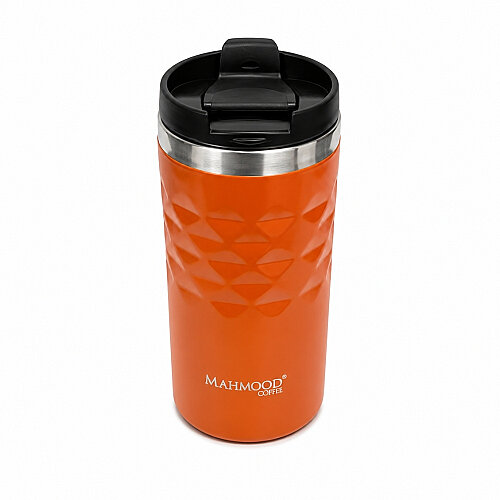 Mahmood Coffee Çelik Termos Turuncu 300 ml - 3