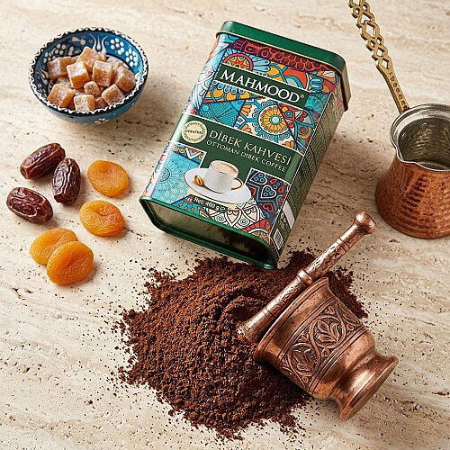 Mahmood Dibek Kahvesi Metal Kutu 400 G - 5