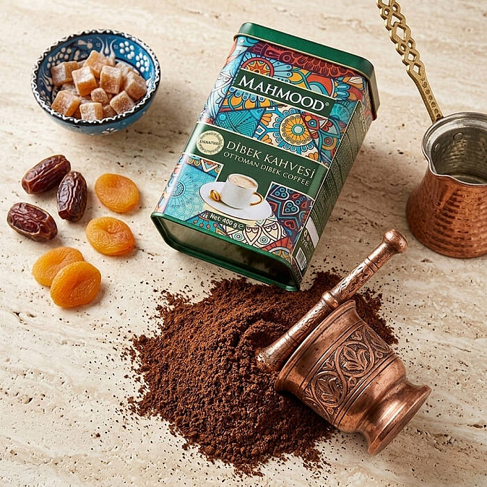 Mahmood Dibek Kahvesi Metal Kutu 400 G - 5