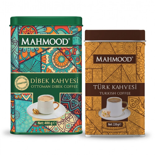 Mahmood Coffee Geleneksel Lezzet Seti Dibek 400 G ve Türk Kahvesi 220 G - Mahmood Coffee