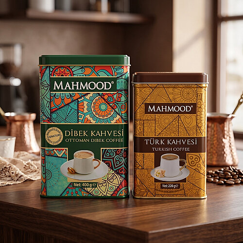 Mahmood Coffee Geleneksel Lezzet Seti Dibek 400 G ve Türk Kahvesi 220 G - 3