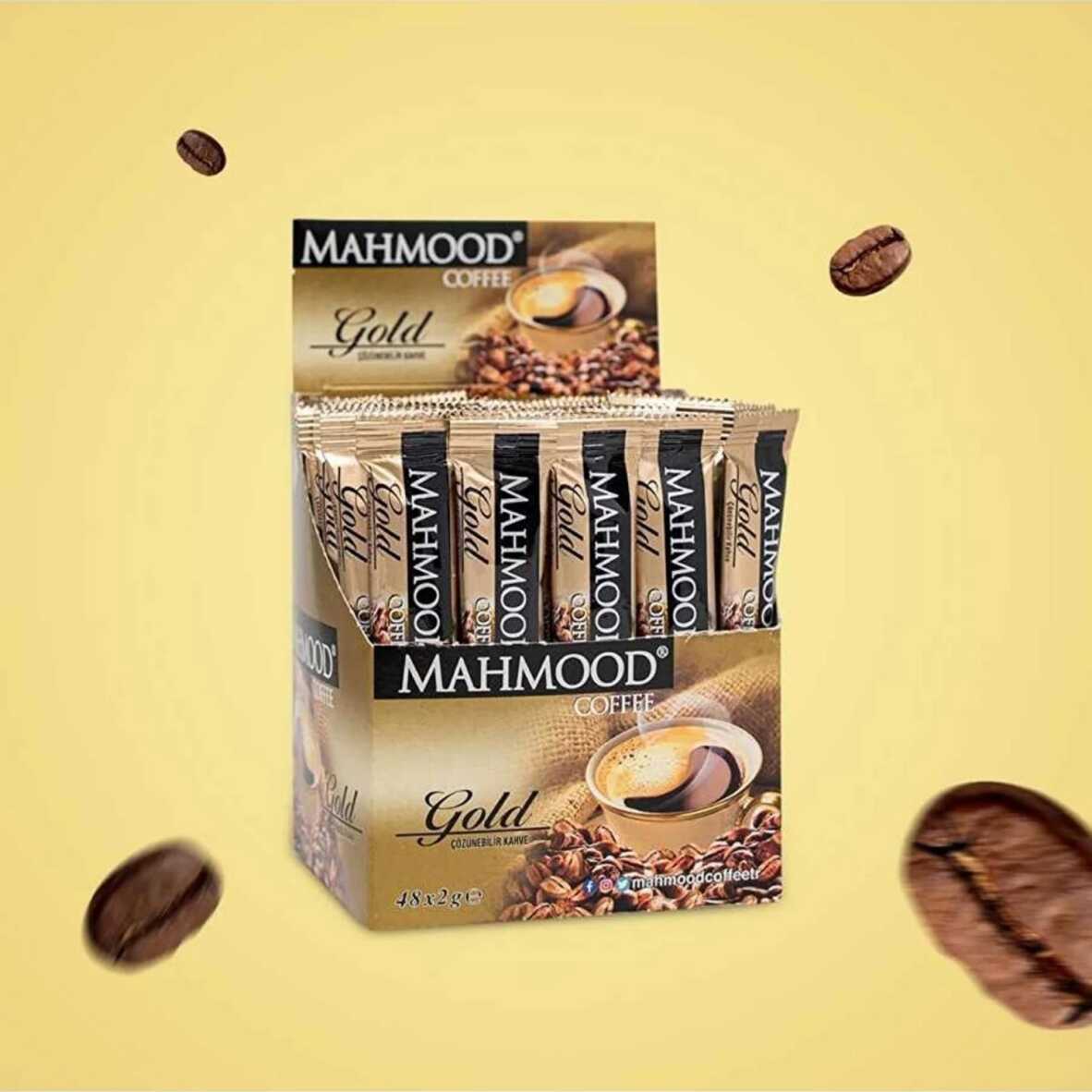 Mahmood Coffee Gold 2 gr x 48 adet & Mahmood Coffee Stick Kahve Kreması 5 gr x 48 adet - 2
