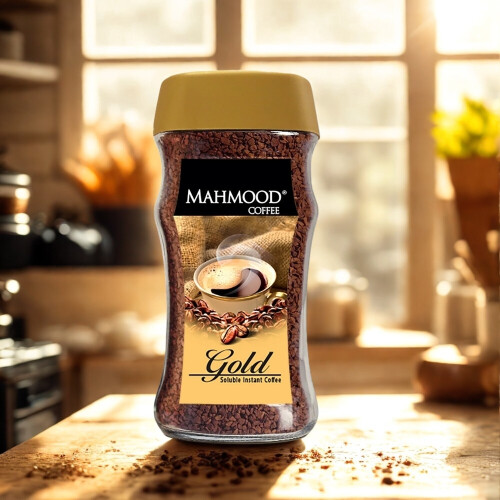Mahmood Coffee Gold Granül Kahve Cam Kavanoz 100 G - 4