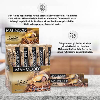 Mahmood Coffee Gold Hazır Granül Kahve 48 Adet X 2 G - 6