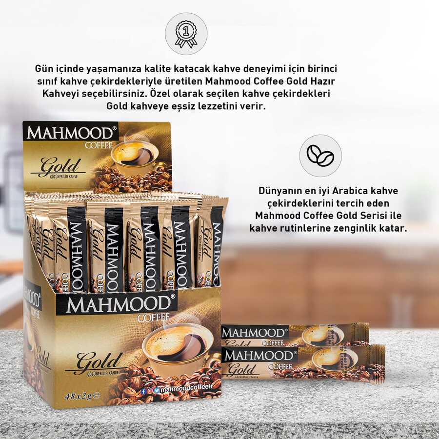 Mahmood Coffee Gold 2 gr x 48 adet - 5