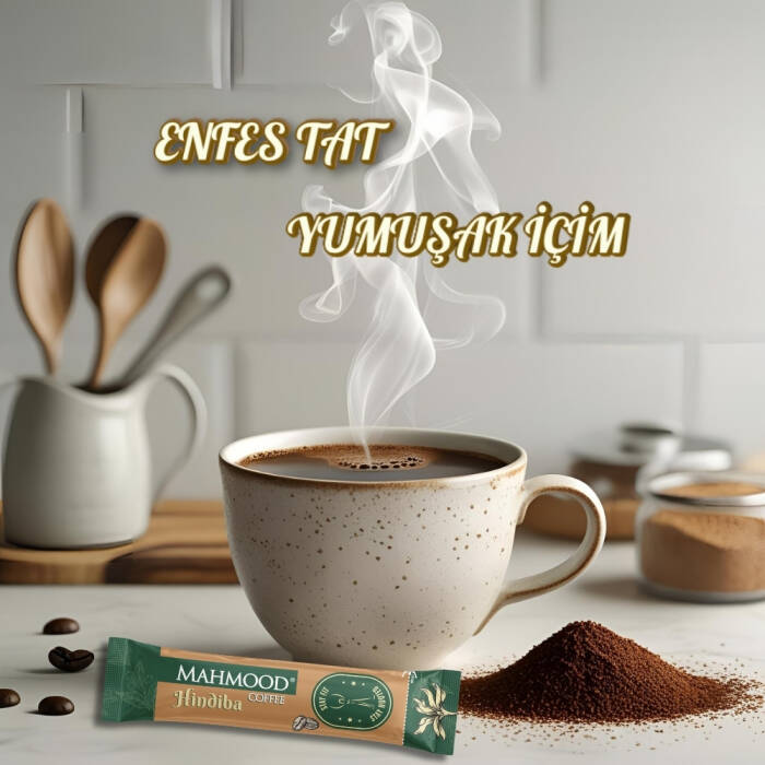 Mahmood Coffee Hindiba Kahvesi 2g x 48 Adet Stick | %60 Hindiba – %40 Kahve | Şekersiz & Helal - 10