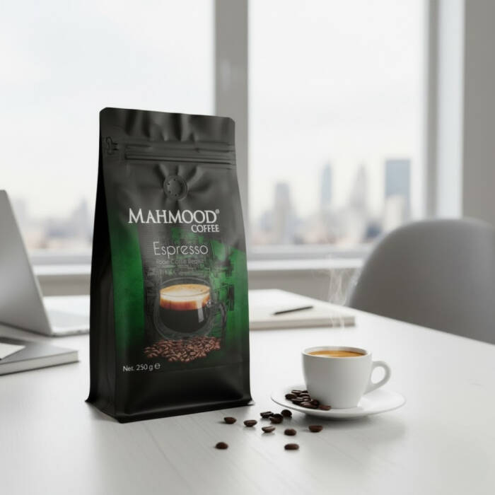 Mahmood Coffee Kavrulmuş Espresso Kahve Çekirdekleri 250 G - 3