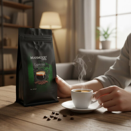 Mahmood Coffee Kavrulmuş Espresso Kahve Çekirdekleri 500 G - 5