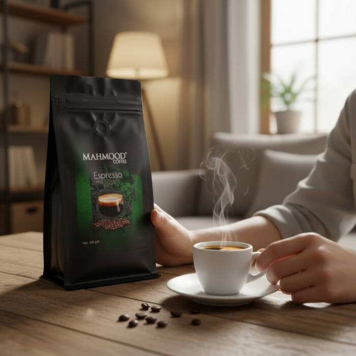 Mahmood Coffee Kavrulmuş Espresso Kahve Çekirdekleri 500 G - 5