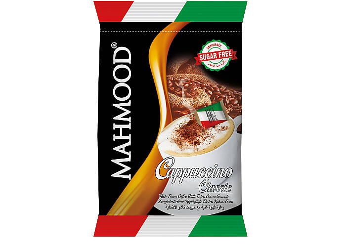Mahmood Coffee Klasik Choco Granüllü Şekersiz Cappuccino 20 Adet x 13,7 G - 2