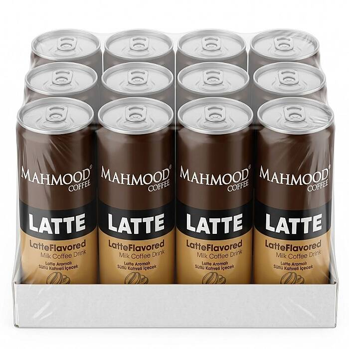 Mahmood Coffee Latte Soğuk Kahve 250 ml X 12 Adet - 3