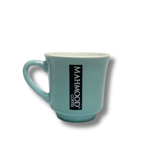 Mahmood Coffee Mavi Mottolu Porselen Kupa - 3